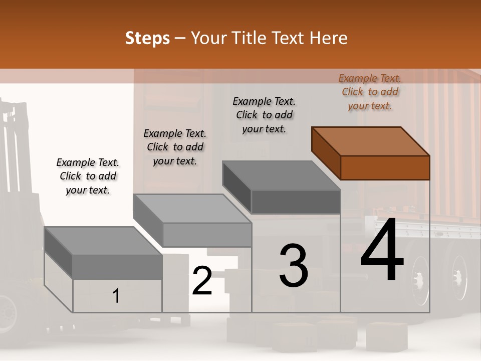 Shipment Transportation Supply PowerPoint Template