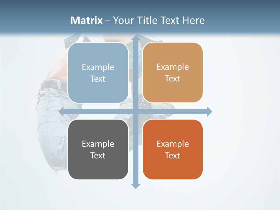 Dancer Mid Air Hip Hop PowerPoint Template