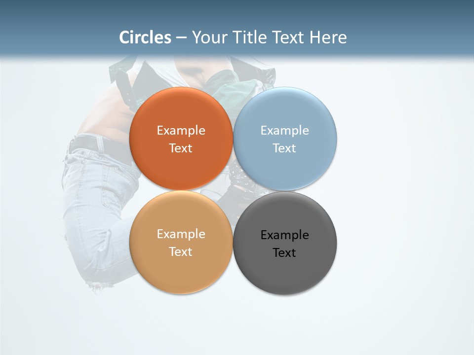 Dancer Mid Air Hip Hop PowerPoint Template