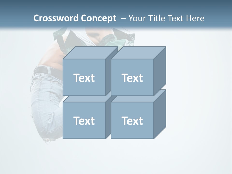 Dancer Mid Air Hip Hop PowerPoint Template