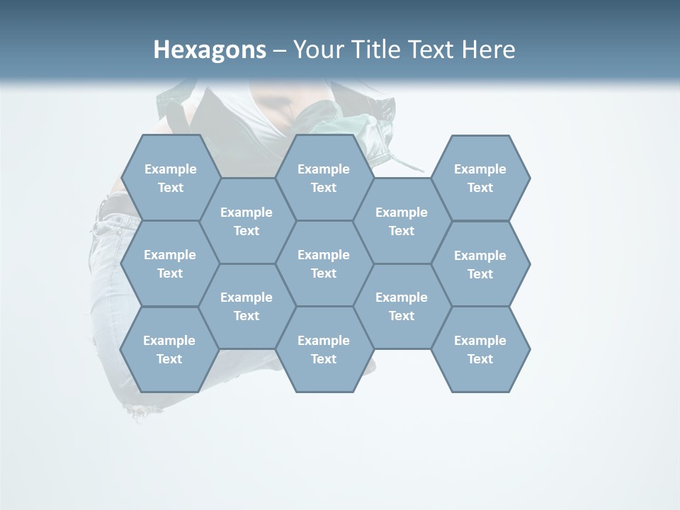 Dancer Mid Air Hip Hop PowerPoint Template