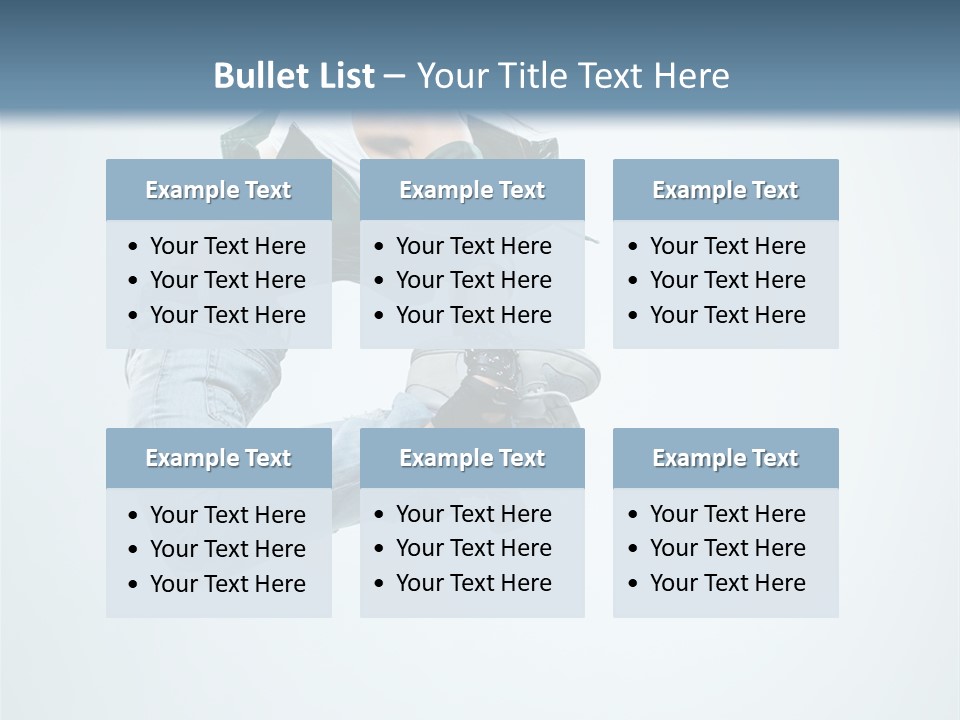 Dancer Mid Air Hip Hop PowerPoint Template