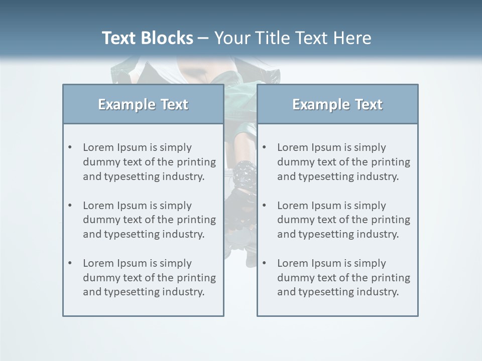 Dancer Mid Air Hip Hop PowerPoint Template