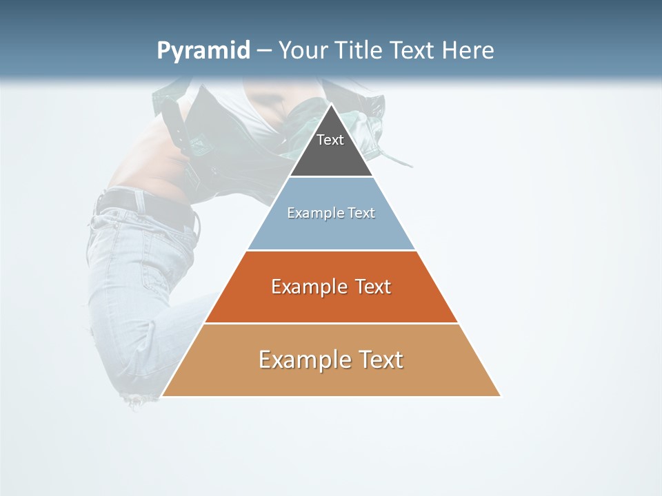 Dancer Mid Air Hip Hop PowerPoint Template