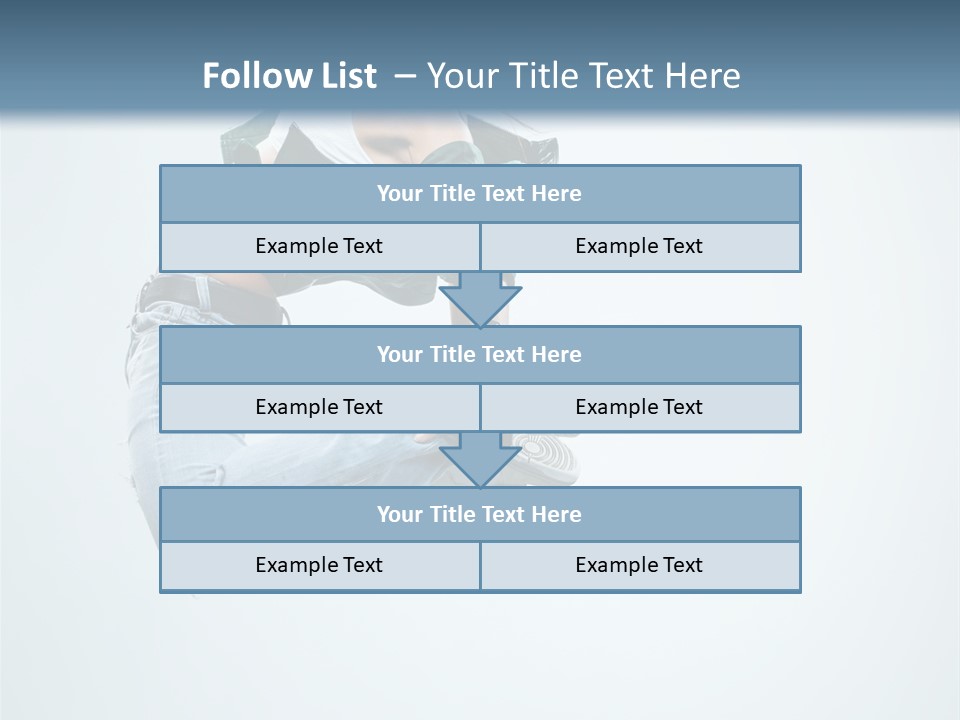 Dancer Mid Air Hip Hop PowerPoint Template