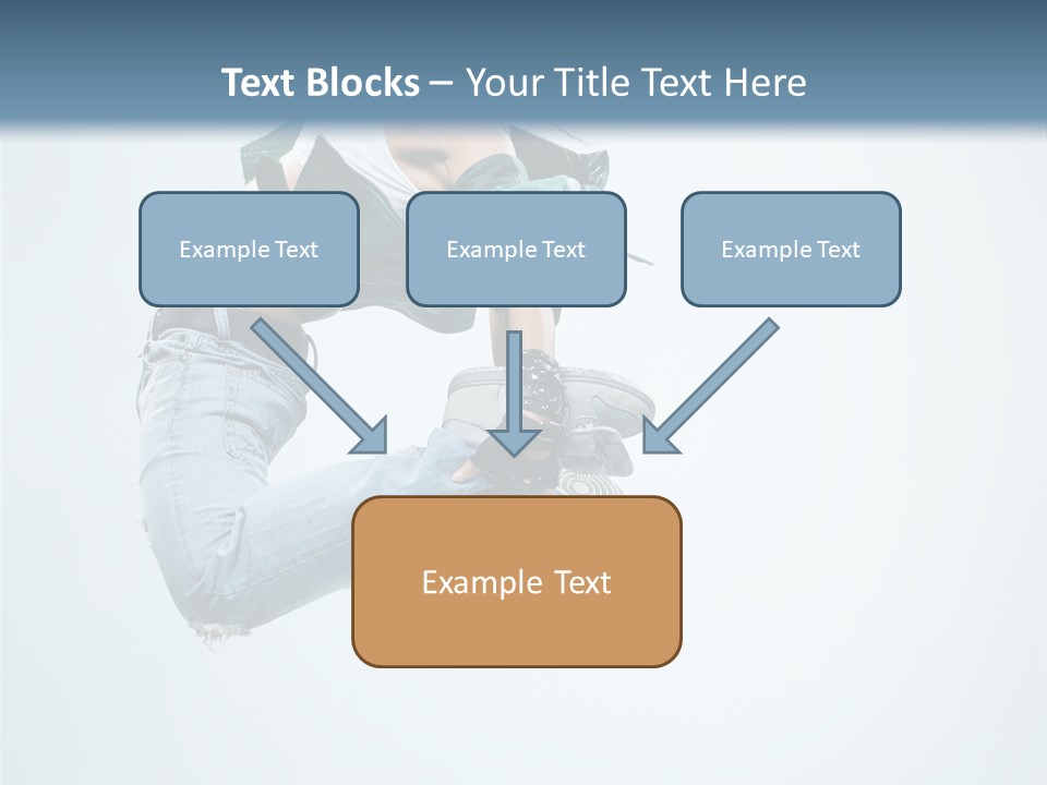 Dancer Mid Air Hip Hop PowerPoint Template