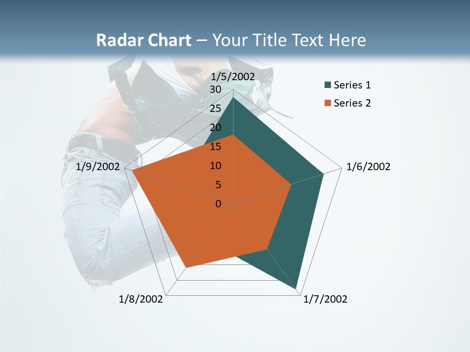 Dancer Mid Air Hip Hop PowerPoint Template