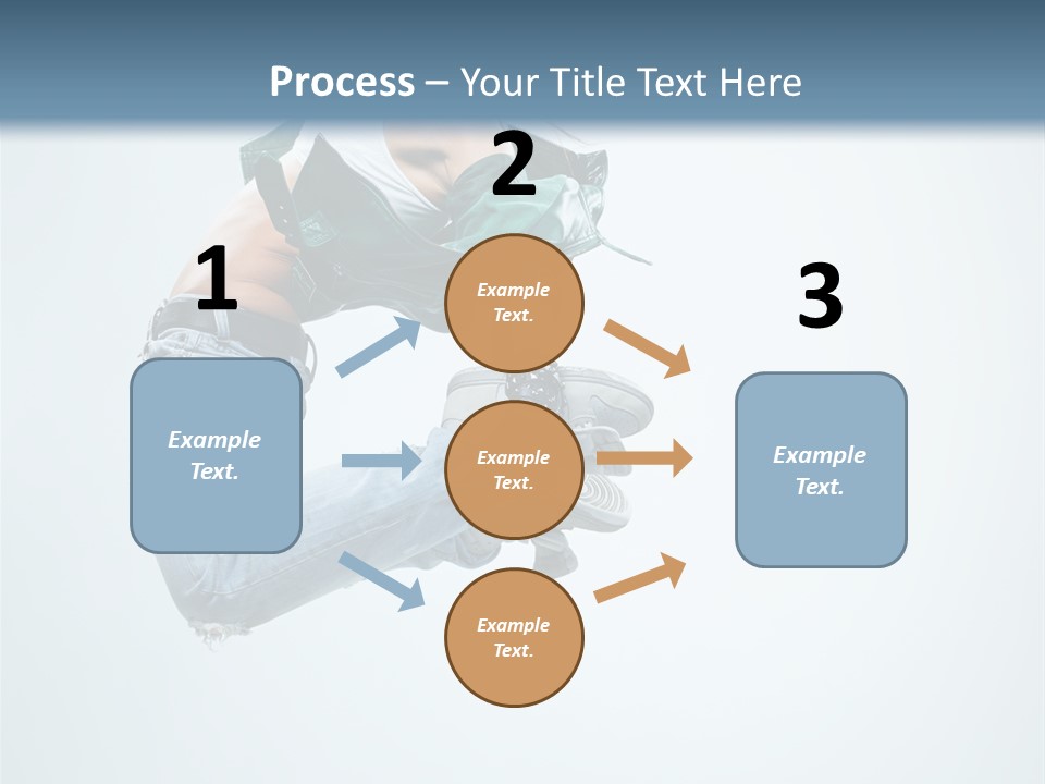 Dancer Mid Air Hip Hop PowerPoint Template