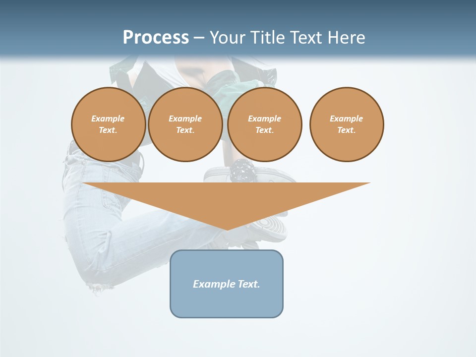 Dancer Mid Air Hip Hop PowerPoint Template