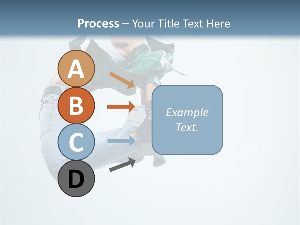 Dancer Mid Air Hip Hop PowerPoint Template