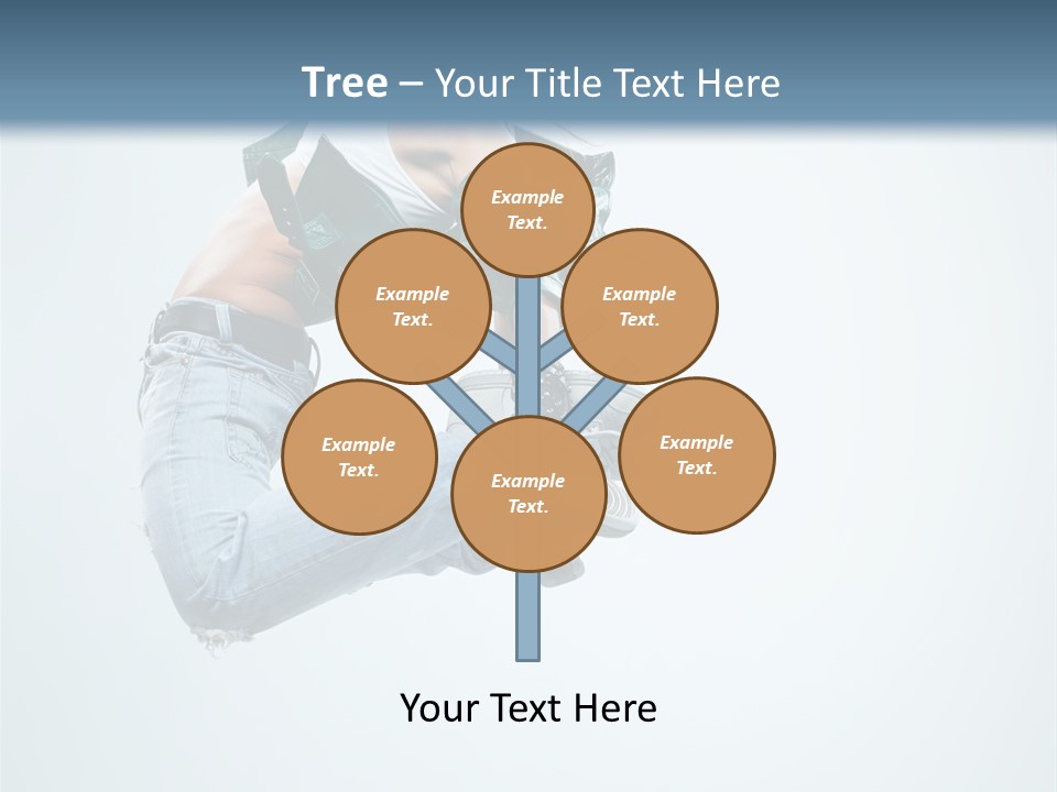 Dancer Mid Air Hip Hop PowerPoint Template