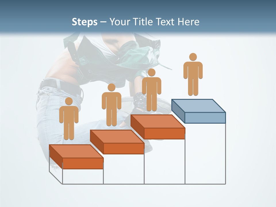 Dancer Mid Air Hip Hop PowerPoint Template