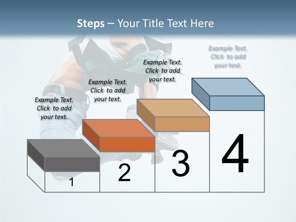 Dancer Mid Air Hip Hop PowerPoint Template