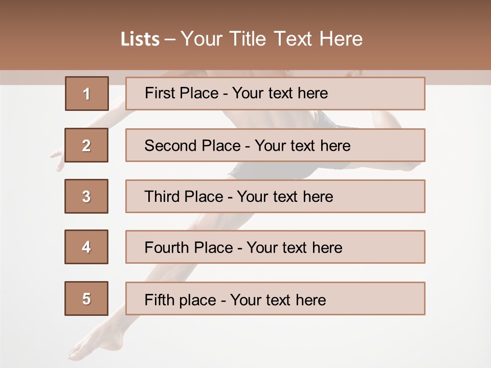 Movement Port Action PowerPoint Template