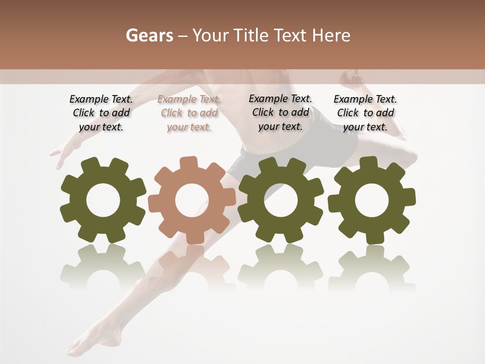 Movement Port Action PowerPoint Template