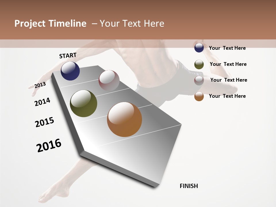 Movement Port Action PowerPoint Template