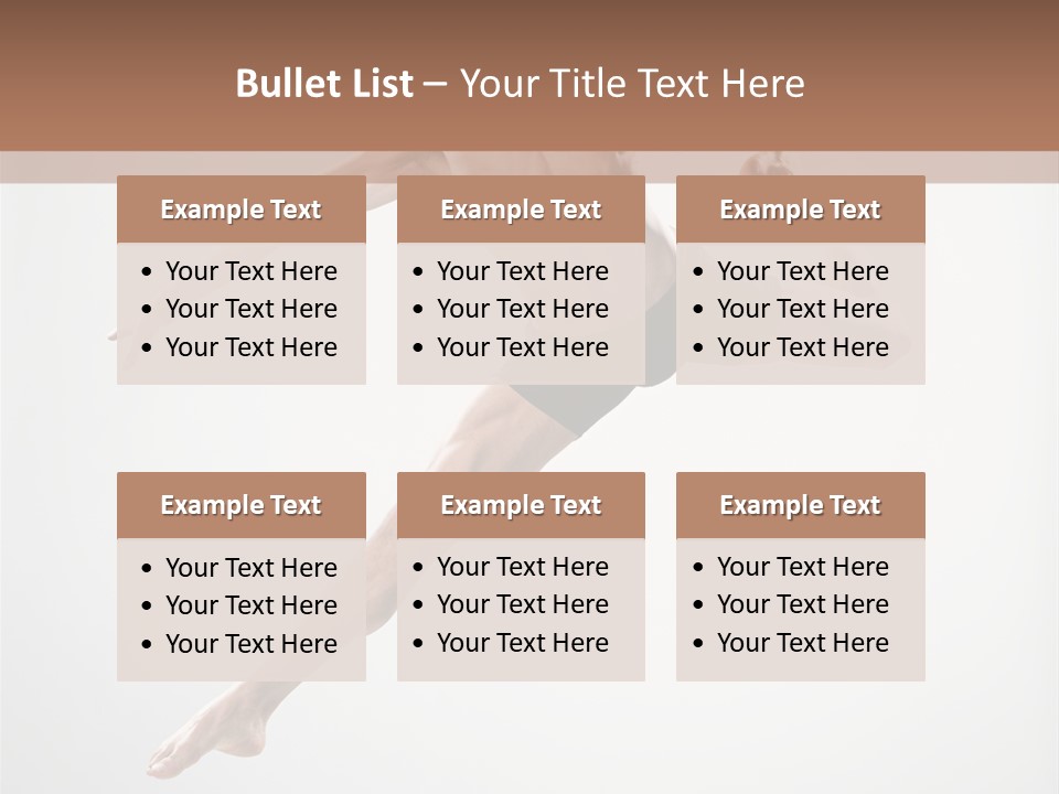 Movement Port Action PowerPoint Template
