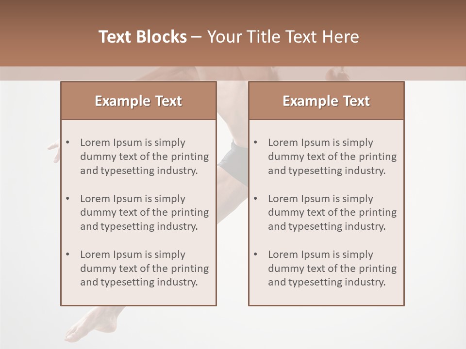 Movement Port Action PowerPoint Template