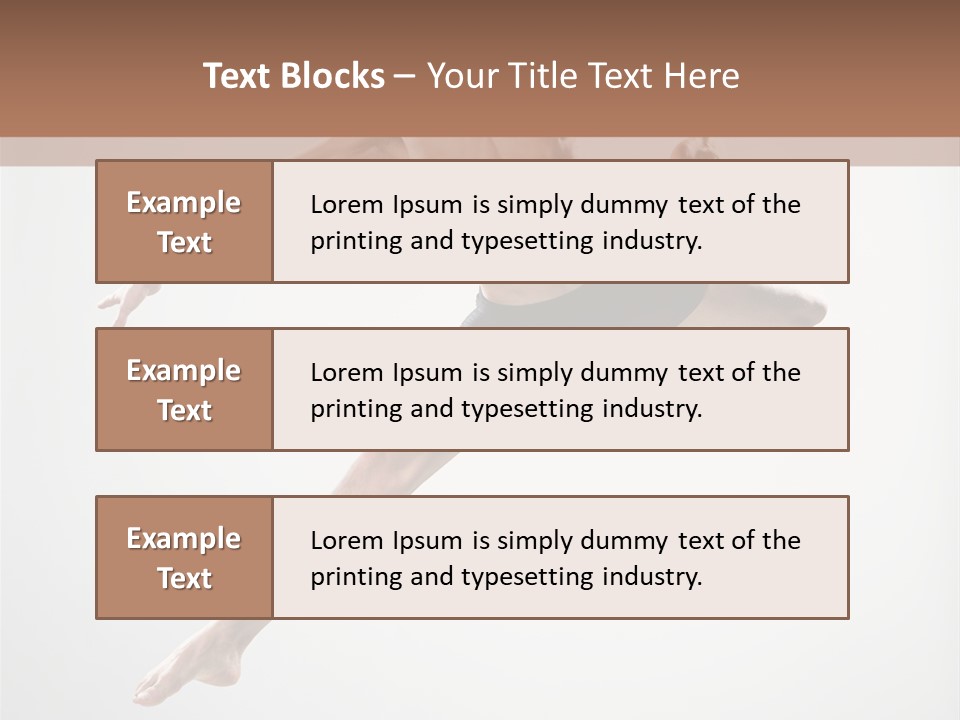 Movement Port Action PowerPoint Template