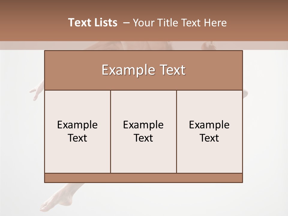 Movement Port Action PowerPoint Template