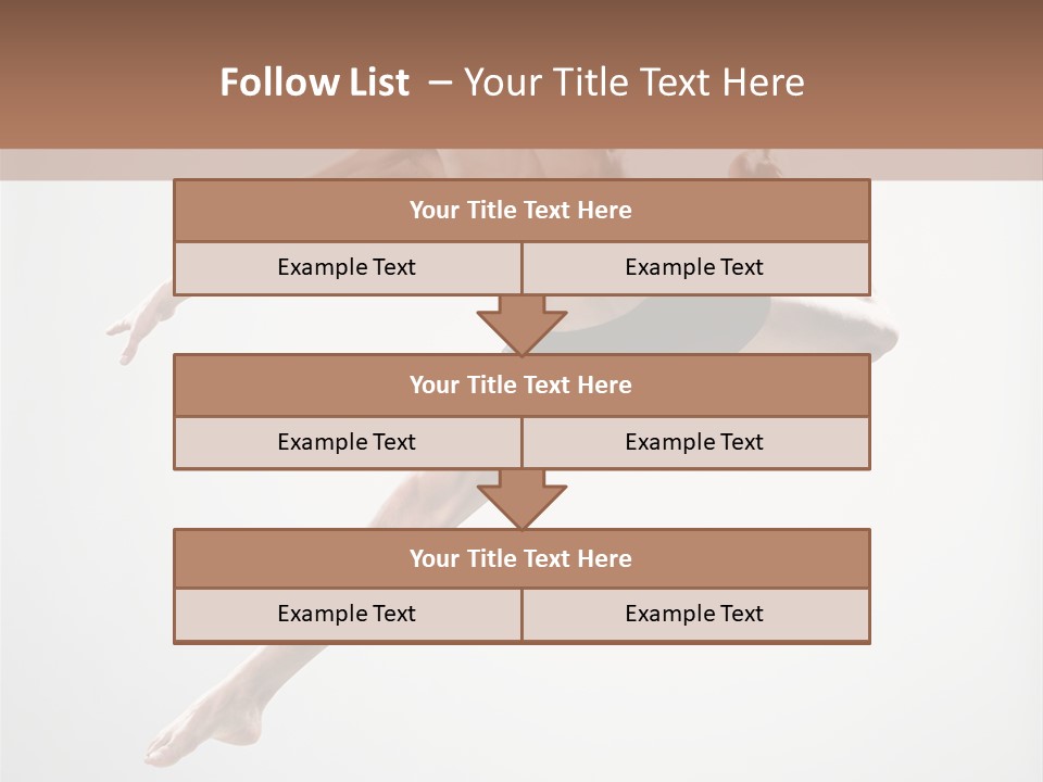 Movement Port Action PowerPoint Template