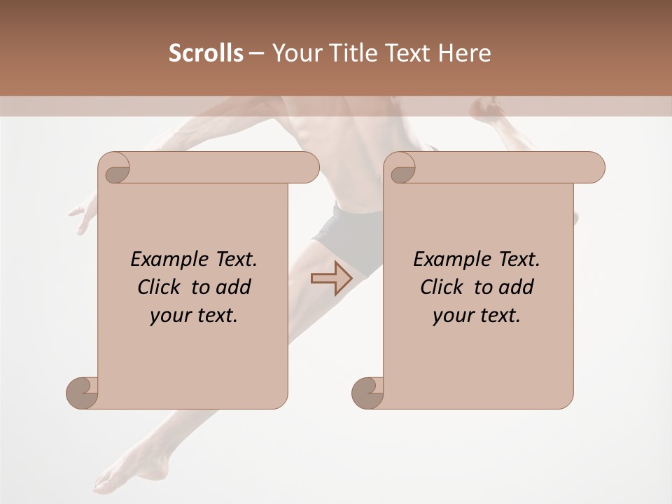 Movement Port Action PowerPoint Template