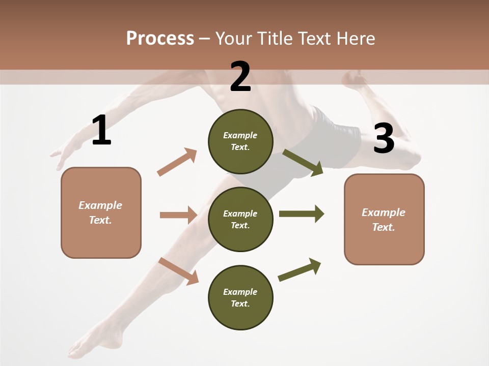 Movement Port Action PowerPoint Template