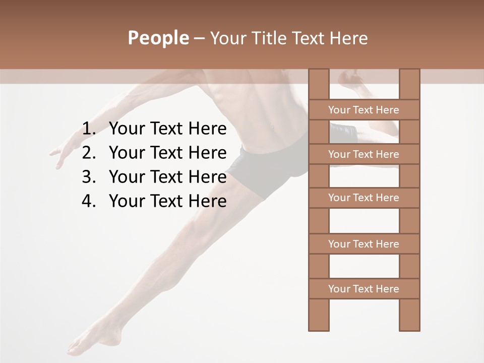 Movement Port Action PowerPoint Template