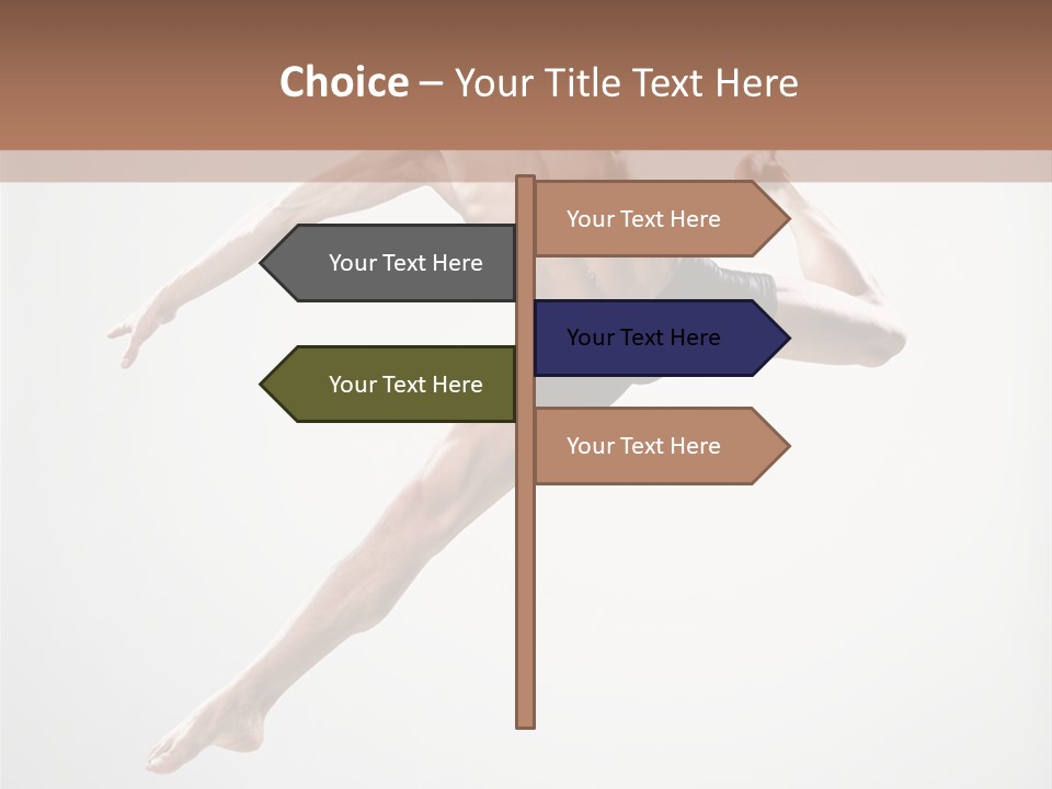 Movement Port Action PowerPoint Template