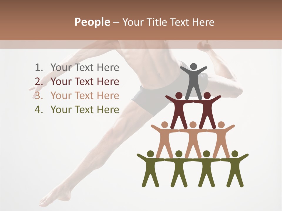 Movement Port Action PowerPoint Template