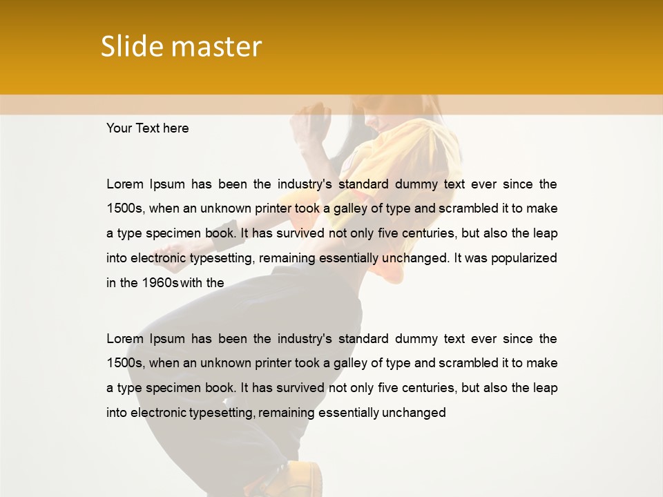 Performance Exercise  PowerPoint Template