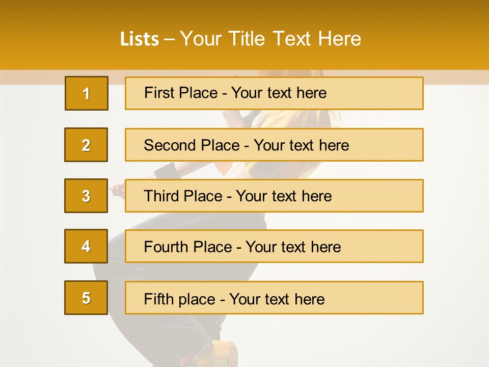 Performance Exercise  PowerPoint Template