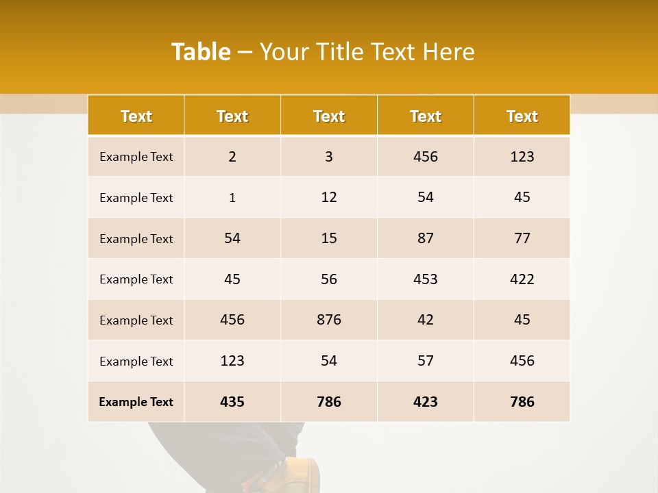 Performance Exercise  PowerPoint Template