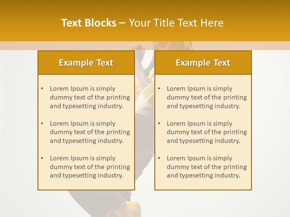 Performance Exercise  PowerPoint Template