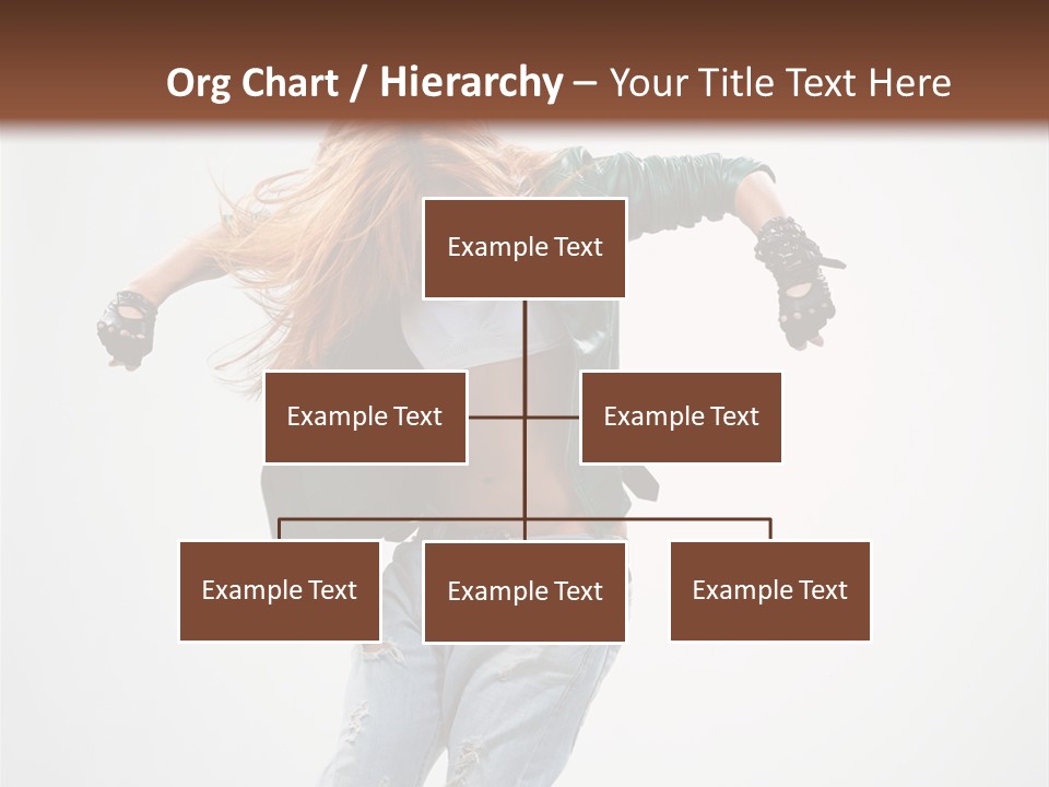 Female Funky Color PowerPoint Template