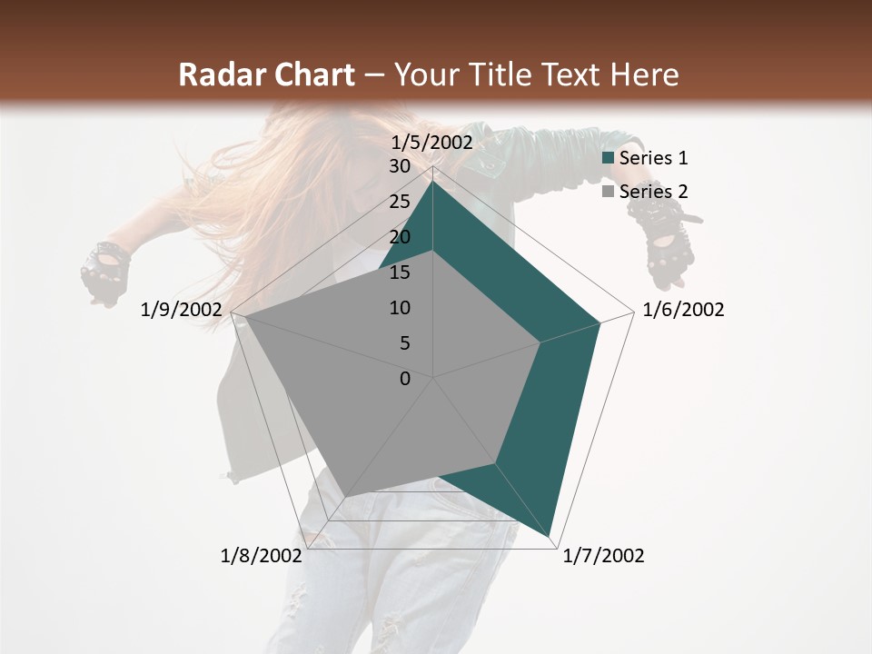 Female Funky Color PowerPoint Template