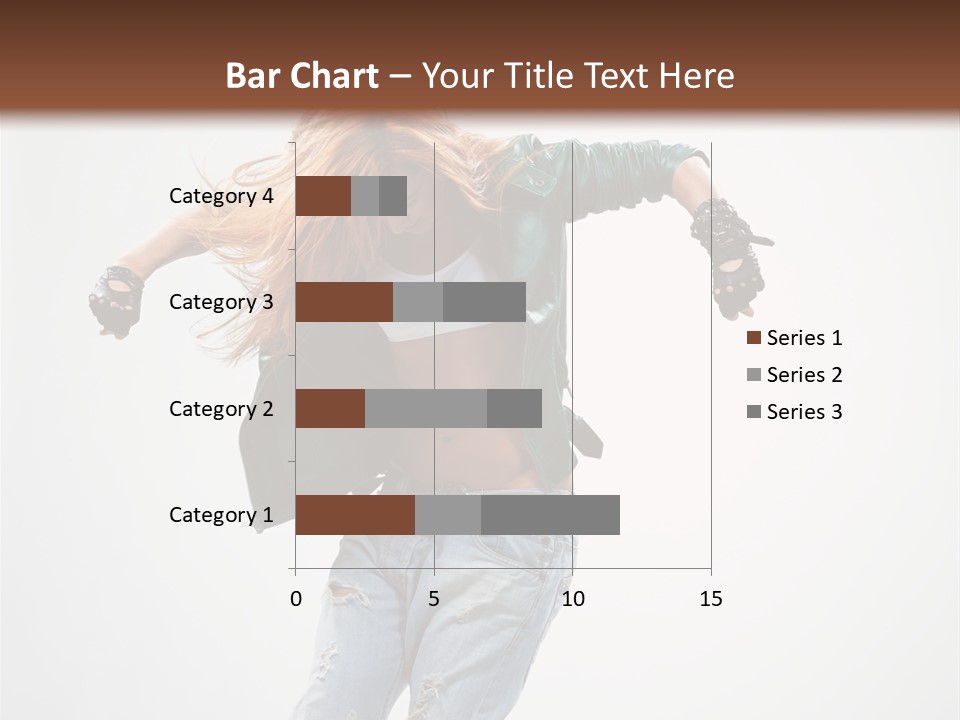 Female Funky Color PowerPoint Template