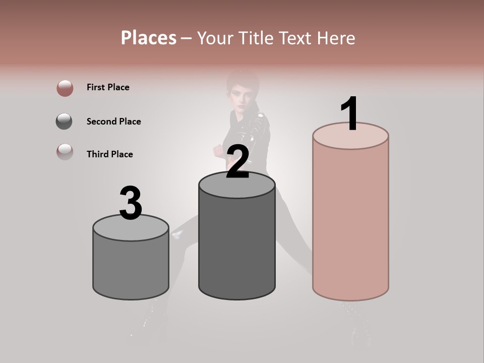 People Ninja Bodysuit PowerPoint Template