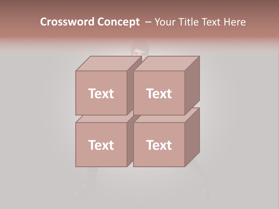 People Ninja Bodysuit PowerPoint Template