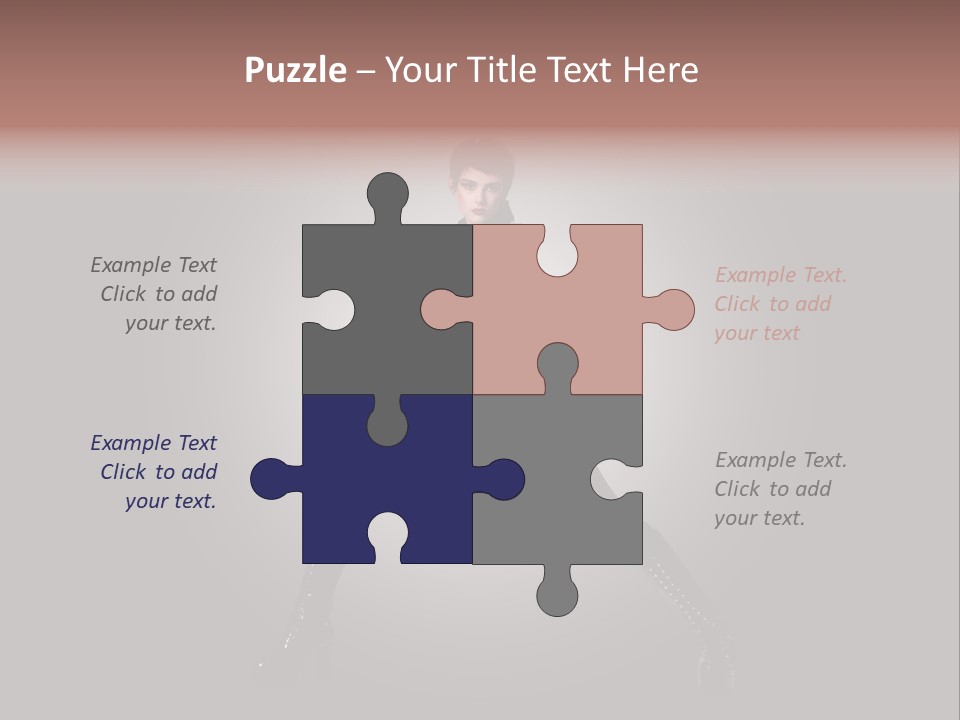 People Ninja Bodysuit PowerPoint Template