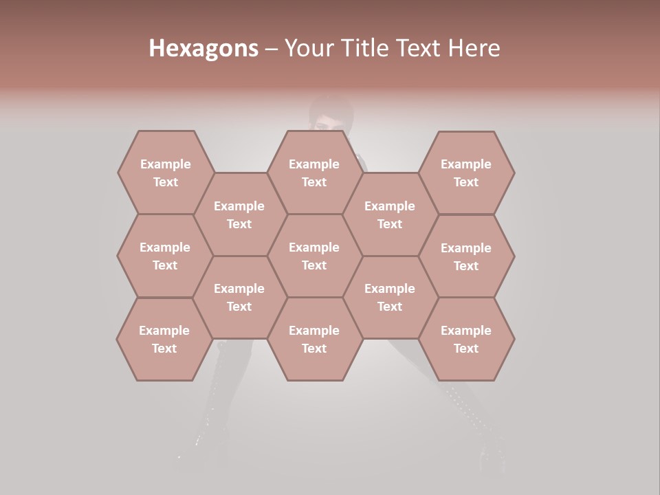 People Ninja Bodysuit PowerPoint Template