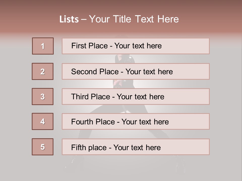 People Ninja Bodysuit PowerPoint Template