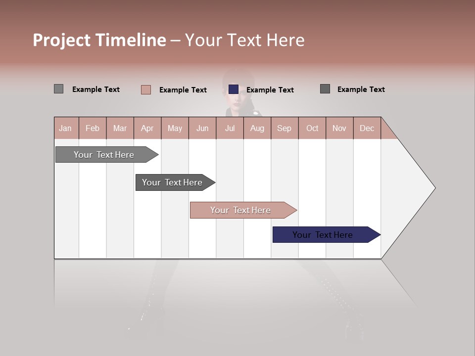 People Ninja Bodysuit PowerPoint Template