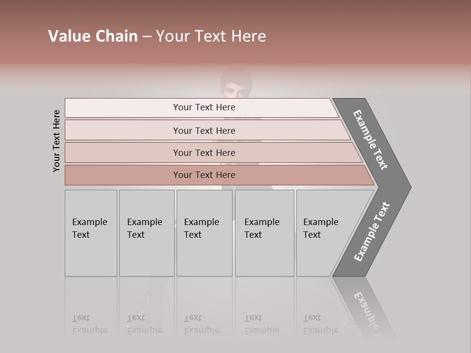 People Ninja Bodysuit PowerPoint Template