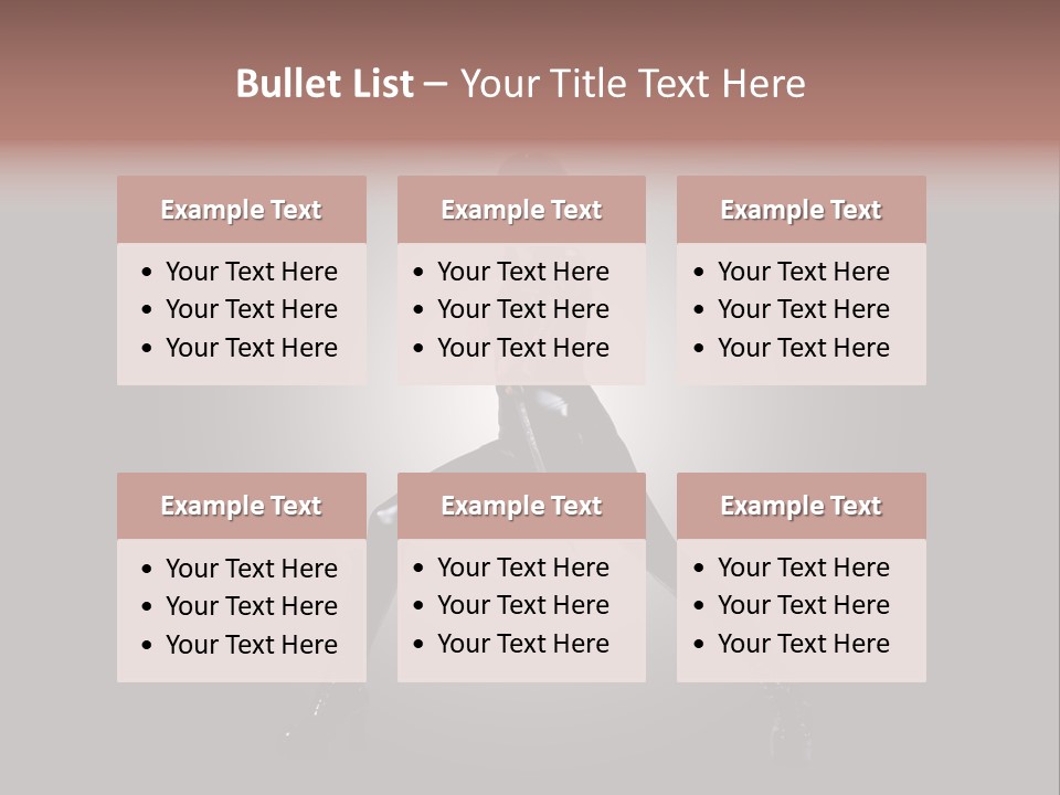 People Ninja Bodysuit PowerPoint Template