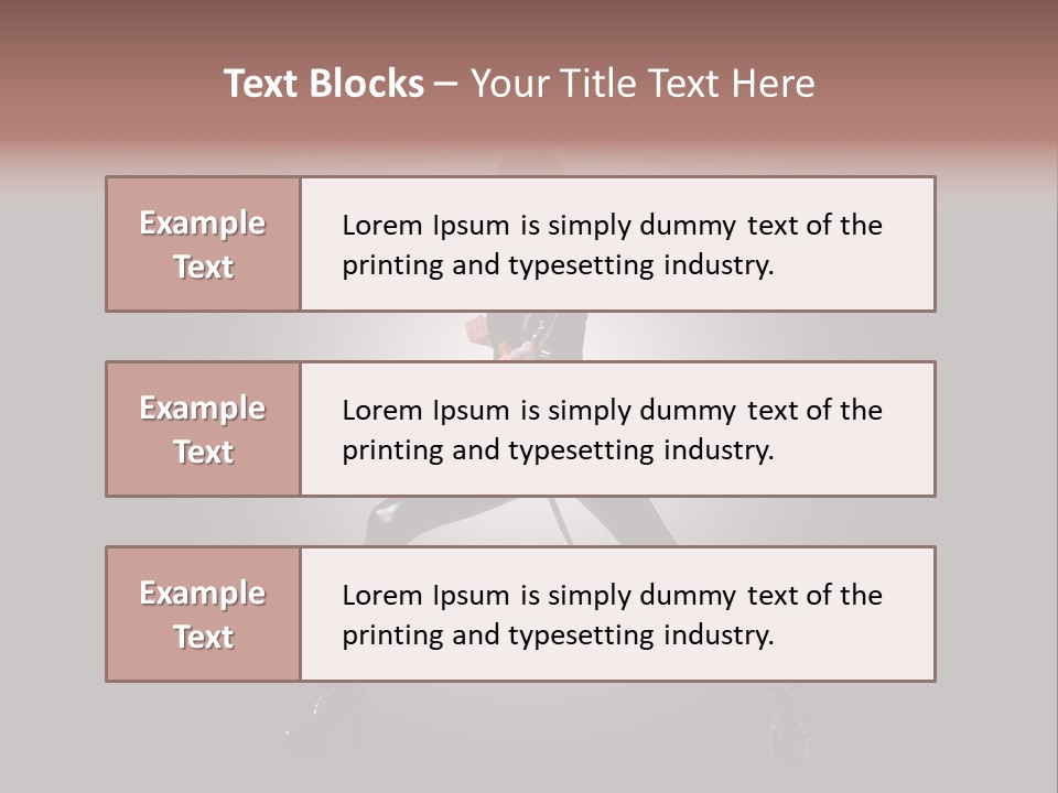 People Ninja Bodysuit PowerPoint Template