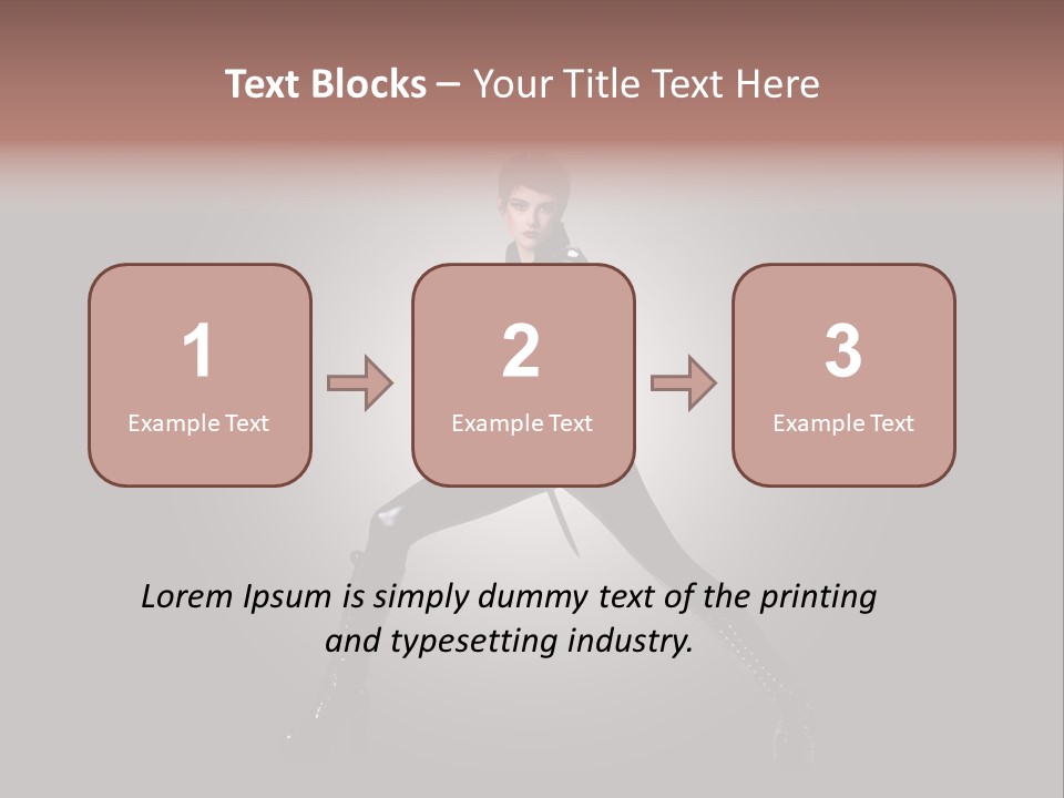 People Ninja Bodysuit PowerPoint Template