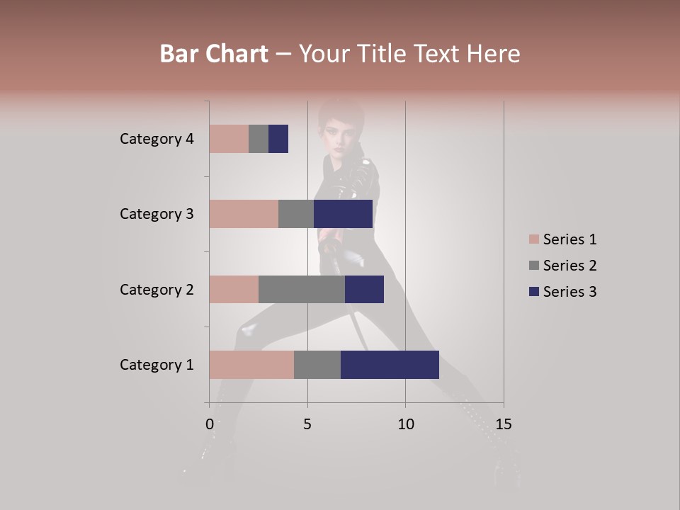 People Ninja Bodysuit PowerPoint Template