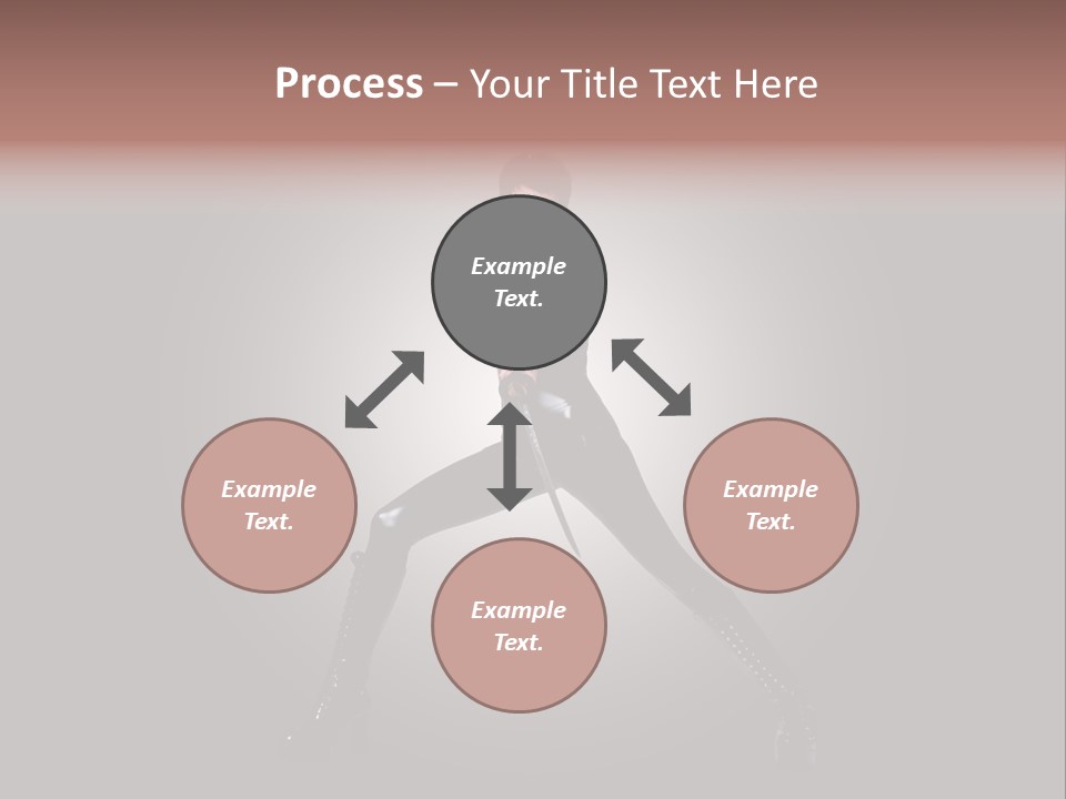 People Ninja Bodysuit PowerPoint Template