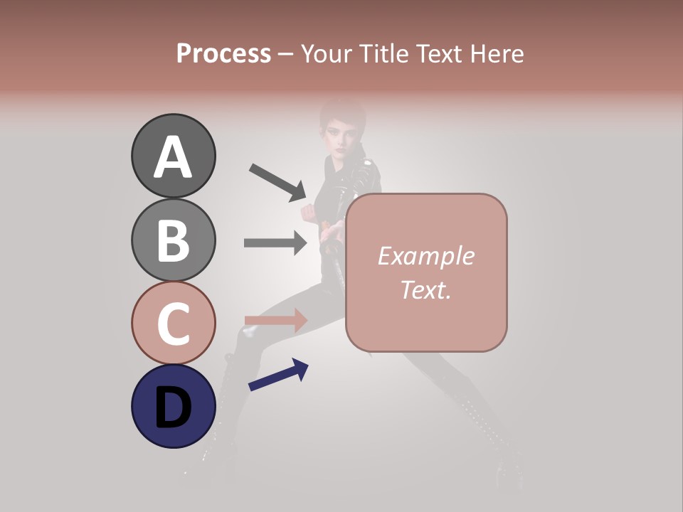 People Ninja Bodysuit PowerPoint Template
